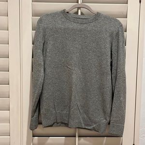 Everlane Grade A Cashmere Crew Sweater Light Grey Size Small